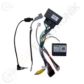 OTO TABLET ÇERÇEVE PEUGEOT 3008-5008 M/C 2013+ 9" SİYAH TAC-151 - 2