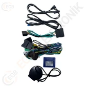 OTO TABLET ÇERÇEVE CHEVROLET CRUZE 2015+ 9.7" PIANO BLACK TAC-218 thumbnail 2