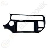 OTO TABLET ÇERÇEVE KIA RIO 2015-2016 9" PIANO BLACK TAC-102 - 1