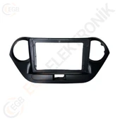OTO TABLET ÇERÇEVE HYUNDAI İ10 2014-2017 9" SİYAH TAC-064 - 1