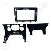 OTO TABLET ÇERÇEVE PEUGEOT 3008- 5008 A/C 2013+ 9" SİYAH TAC-152 - 1