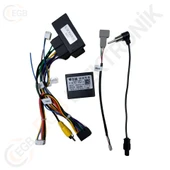 OTO TABLET ÇERÇEVE PEUGEOT 208/2008 2015+ 10,1" SİYAH TAC-160 - 2