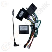 OTO TABLET ÇERÇEVE MERCEDES ML 2006-2012 9" PIANO BLACK TAC-127 thumbnail 2