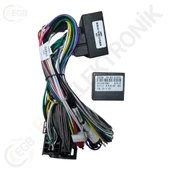 OTO TABLET ÇERÇEVE PEUGEOT 407 2004-2008 9" SİYAH TAC-246 thumbnail 2