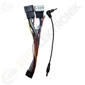 OTO TABLET ÇERÇEVE CHEVROLET CAPTIVA 2008-2012 9.7' SİYAH TAC-250 - 2