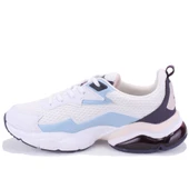 Kinetix Valentı Tx  Beyaz Mavi Ortopedik Günlük Kadın Spor Ayakkabı - 3