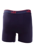 Ören Stil 44-8032 Lacivert 3'lü Paket Erkek Pamuklu Likralı Boxer - 3