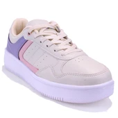 Kinetix Lowner Pu Ekru Ortopedik Günlük Kadın Spor Ayakkabı - 1