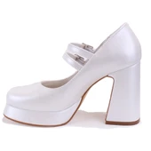 Dagoster DZA07-337566 Sedef  Platform Topuklu  Kadın Ayakkabı - 3