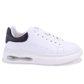 Hammer Jack 10225014 Marsa Beyaz Siyah Ortopedik Günlük Erkek Deri Ayakkabı - 2