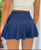 dalgıç kumaş şort etek - 4