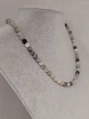 Beril / Rutil Kuvars Taşı Kolye 6mm - 3