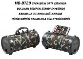 MİKADO MD-BT29 5W B.TOOTH SPEAKER.TF+FM,KAMUFLAJ - 3
