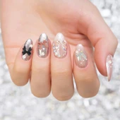 Tırnak Süsleme Charm Nail Art Charm Taşları Fiyonk Dizayn Mix 3D Tırnak Süsleri thumbnail 3