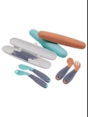 Nessiworld   Açılı Mama Kaşık Çatal Takımı 703 Gri thumbnail 2