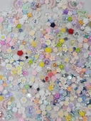 Tırnak Süsleme Charm Nail Art Charm Taşları Çiçek Dizayn Mix 3D Tırnak Süsleri thumbnail 2