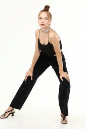 Laria Jeans Luca Denim Siyah Jeans - 5