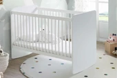 Nessiworld Babywhen Pratik Kademeli Sallanır Beşik 60x120 Beyaz - 1