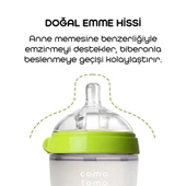 Nessiworld Comotomo Antikolik Silikon Biberon 250 ml 3-6 Ay Yeşil thumbnail 2