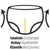 Nessiworld  Natural Bebek Bezi 2'Li Fırsat Paketi 6 Beden 46 Adet thumbnail 2