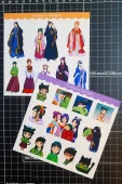 Eczacının Günlüğü Maomao - Kusuriya no Hitorigoto 2li sticker set-parlak kağıt - 8