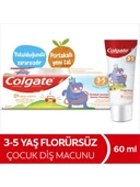 Nessiworld Colgate Kids Portakal Aromalı Florürsüz Diş Macunu 3-5 Yaş 60 ml - 1