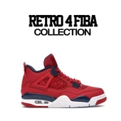 Nike Air Jordan Retro 4 Fiba thumbnail 1