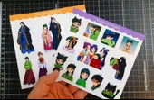 Eczacının Günlüğü Maomao - Kusuriya no Hitorigoto 2li sticker set-parlak kağıt - 10
