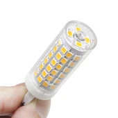 10 ADET G9 LED AMPÜL 88 LED,Lİ 10 WATT ( SARI IŞIK ) - 1