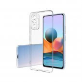 FitCase Xiaomi Redmi Note 10 Pro Kılıf Kamera Korumalı Silikon Şeffaf Arka Kapak - 1