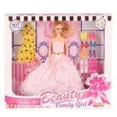 Nessiworld 207 Ayakkabı Setli Candy Girl Bebek -Efe Toys thumbnail 5