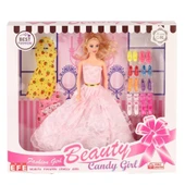 Nessiworld 207 Ayakkabı Setli Candy Girl Bebek -Efe Toys thumbnail 2