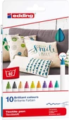 Edding 4600 10'lu Kumaş Kalemi Set - Fun thumbnail 1