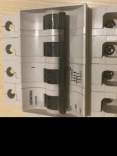 Siemens,1A, 3 Faz+Nötr, N Otomat 3Ka, C Tipi 5Sq2670-2Ya01 - 1