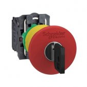 Schneıder,Kilitli Acil Stop Butonu Xb5As9442 - 1