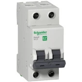 Schneıder,Easy9 2 Faz 50A 3 Ka C Tipi N Otomat Ez9F43250 - 1
