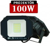 100W Projektör DLS Park Bahçe Çevre Site Bina Tabela - 1