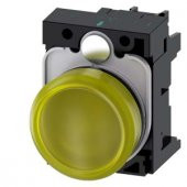 Sıemens,3Su1102-6Aa30-1Aa0 Komple Sinyal Lamba 24V Ac/Dc - 1