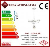 Eray Aydınlatma 9278-40 Led Krom Avize - 4