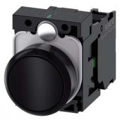 Sıemens,3Su1100-0Ab10-1Ba0 Buton Komple Yay Dönüş 1No Siyah - 1