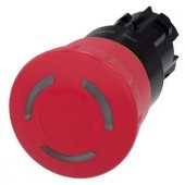 Sıemens,3Su1001-1Hb20-0Aa0 Acil Stop Mantar Buton 40Mm Işıklı - 1