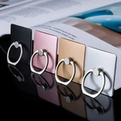 KENPAZAR Telefon Tablet Tüm Modeler Selfie Yüzüğü 360 Derece Oynar Metal - 4