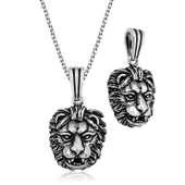 KENPAZAR ​925 Ayar Gümüş Aslan Gümüş Kolye - 1