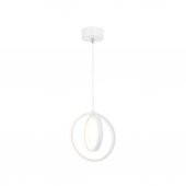 Eray Aydınlatma 1909-1 Beyaz Tekli Led Avize thumbnail 1