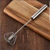 Hometarz Basmalı Çırpıcı Karıştırıcı Otomatik İnox Çelik 31 CM - 2