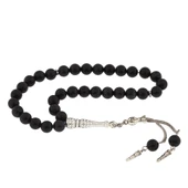 KENPAZAR ​Doğaltaş Metal Püsküllü Lacivert Yıldız Taşı Tesbih thumbnail 1