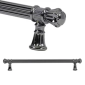 Akbatı Çizgili Çekmece Dolap Kapak Kulpu Kulbu 224 mm Rustik Metal Kulp - 7