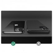 iPhone 12 Pro Max Kılıf Gbox Matte Electroplated Silikon - 5