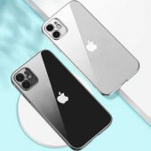 iPhone 12 Pro Max Kılıf Gbox Matte Electroplated Silikon - 6