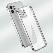 iPhone 12 Pro Max Kılıf Gbox Matte Electroplated Silikon - 9